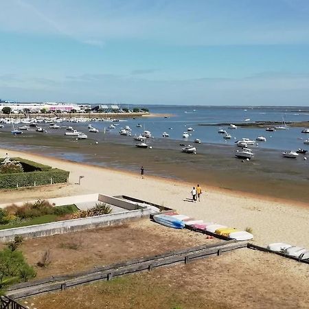 T2 1Ere Ligne Loggia Vue Mer 180 ° Parking Arcachon Exterior foto